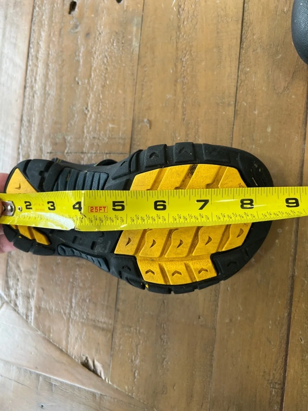 Keen blue waterproof open back hiking sandals kids 12